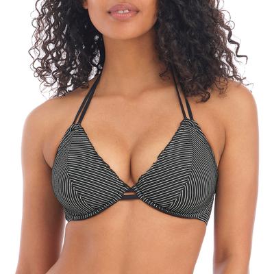 Midnight Ocean Calling Uw Halter Bikini Top