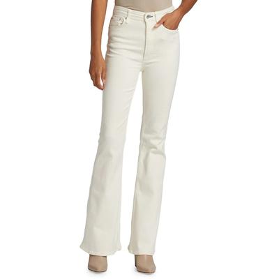 Ecru Casey High-Rise Jeans