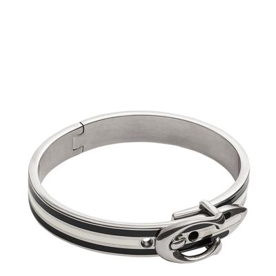 Purple Signature Buckle Bangle