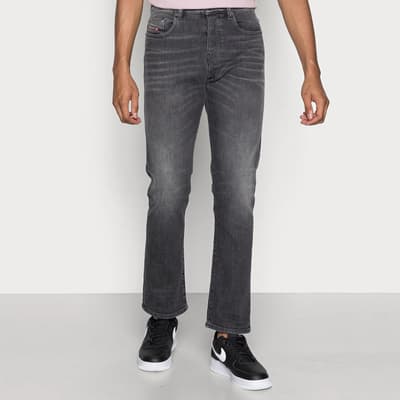 Grey D-Viker Stretch Jeans