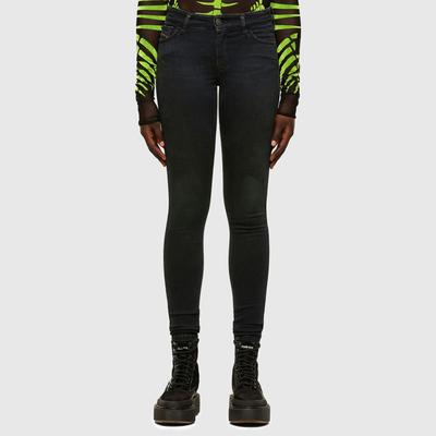 Black Slandy Super Skinny Stretch Jeans