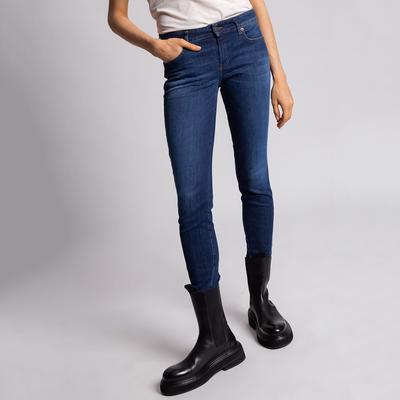 Mid-Blue D-Jevel Skinny Stretch Jeans