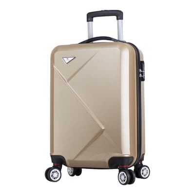 Gold Cabin Diamond Suitcase