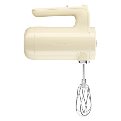 Almond Cream Cordless Hand Mixer