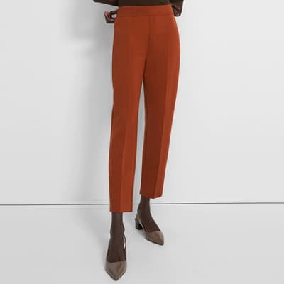 Rust Treeca Tailored Trousers