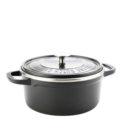 Featherweights Non-Stick Casserole with Lid, 22cm/3.3L