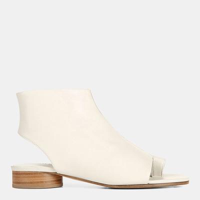 Women's White Maro Open Toe Boots