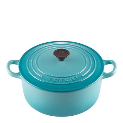 Teal Round Casserole Dish, 26cm