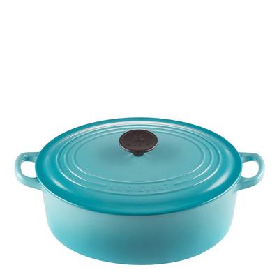 Teal Oval Casserle Dish, 27cm