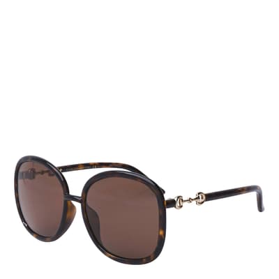 Women's Brown Gucci Sunglasses 60mm