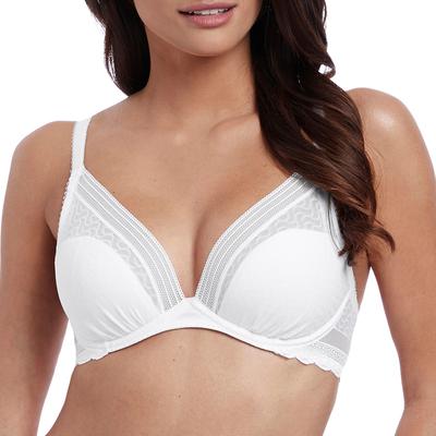 White Aphrodite Plunge Bra