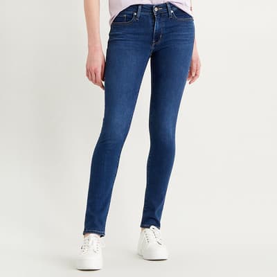 Dark Blue 711™ Stretch Skinny Jeans
