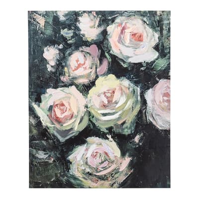 Floral Bloom 100x80cm Canvas