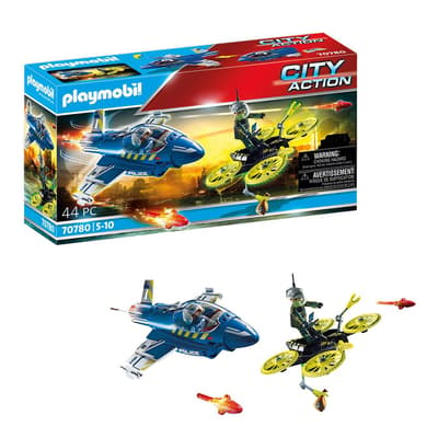 City Action Police Jet with Drone - 70780