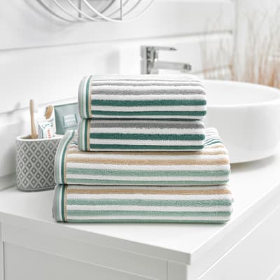 Hanover Bath Towels, Seagrass