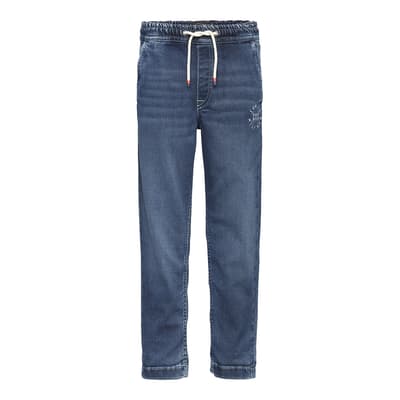 Younger Boy's Pull On Stretch Jeans
