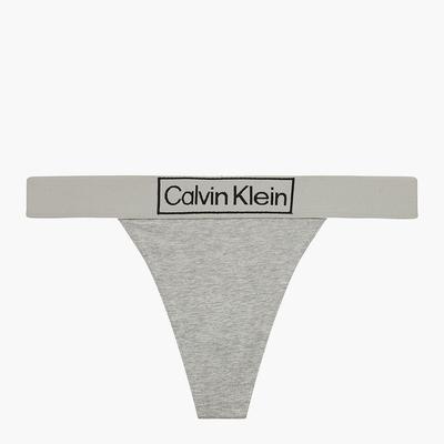 Grey Jersey Thong