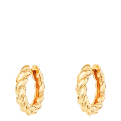 Anchors Away 18K Gold Plated Earrings
