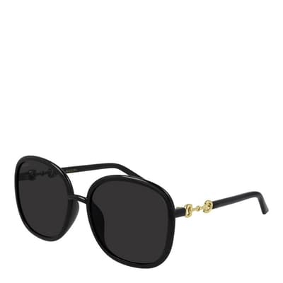 Women's Black Gucci Sunglasses 60mm