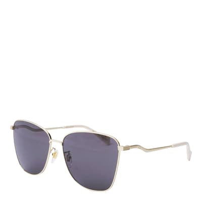 Women's Silver Gucci Sunglasses 60mm