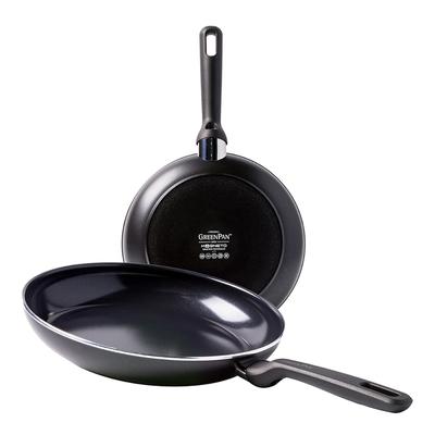 Memphis Non-Stick Frying Pan Set, 24cm & 28cm