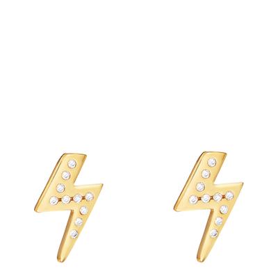 18k Gold Plated Strike Lucky Earrings