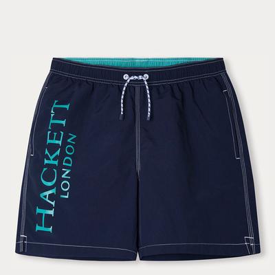 Navy Side Logo Swim Shorts