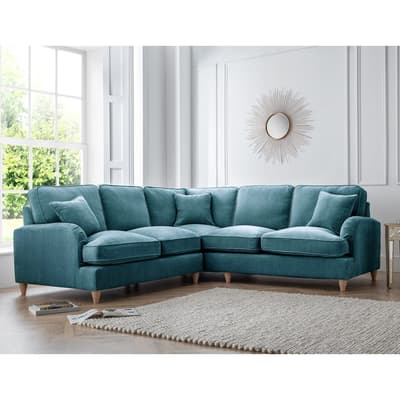 The Swift Corner Sofa, Manhattan Emerald