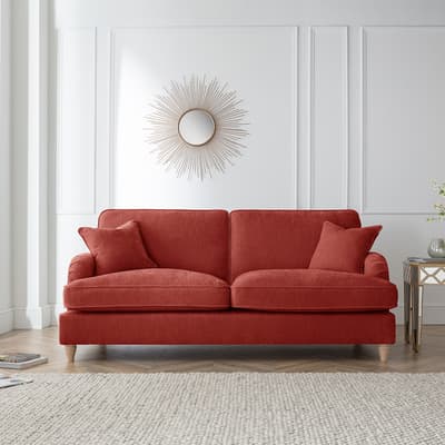 The Swift Large Sofa, Manhattan Apricot