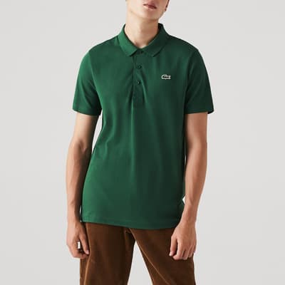 Deep Green Relaxed Fit Polo Shirt
