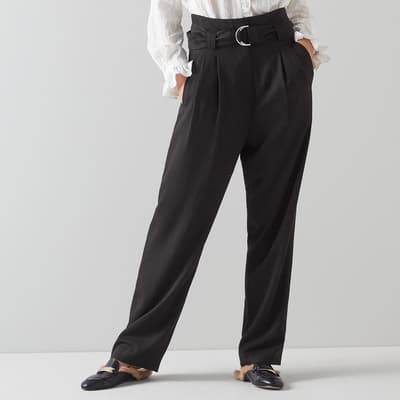 Black Lisette Tailored Trousers