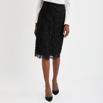 Black Lola Lace Skirt