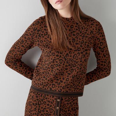 Multi Leopard Lea Jumper