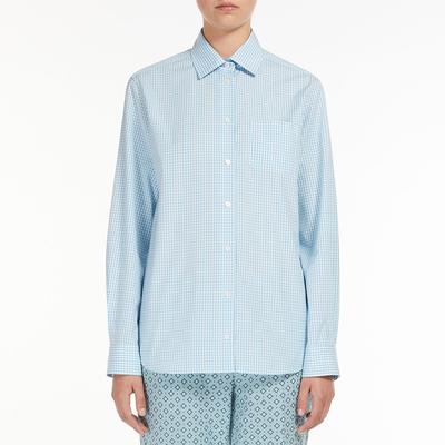 Light Blue Checker Flippo Shirt 
