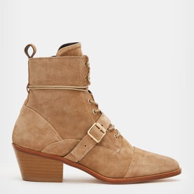 Sand Suede Katy Boots