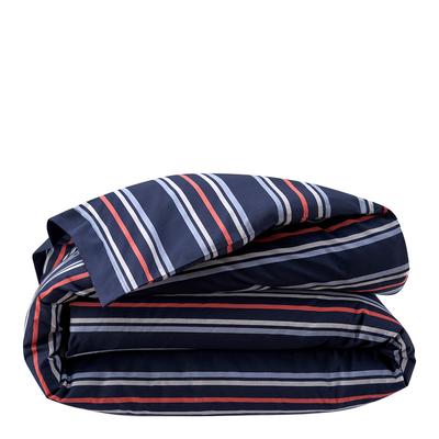 Baylee Addison King Duvet Cover, Navy/Red