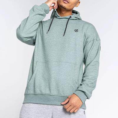 Green Marl Logo Hoodie