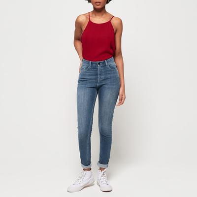 Blue Superflex Skinny Stretch Jeans