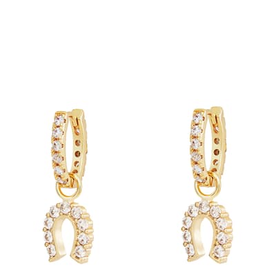 18K Gold Luck Is On Your Side Earrings