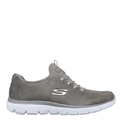 Grey Summits Oh So Smooth Sneakers