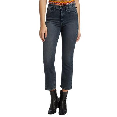 Grey Nina High Rise Slim Fit Jeans 