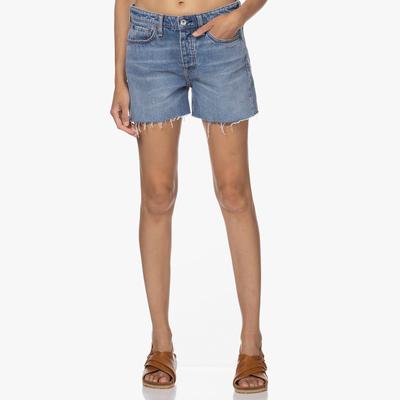 Mid Blue Dre Low Rise Denim Short 