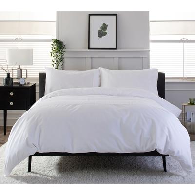 Port Stanley Single Duvet Set, White