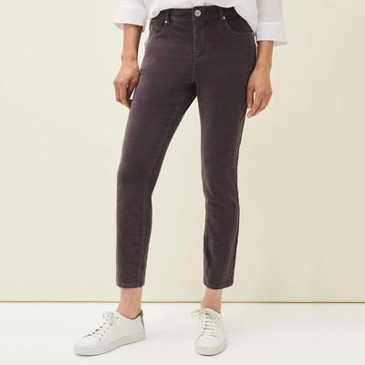 Black Rae Fine Cord Aida Jeans