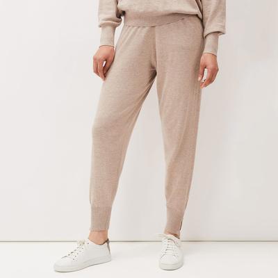 Mocha Alice Wool Blend Joggers