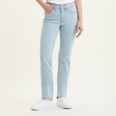 Light Blue 314™ Shaping Straight Leg Stretch Jeans