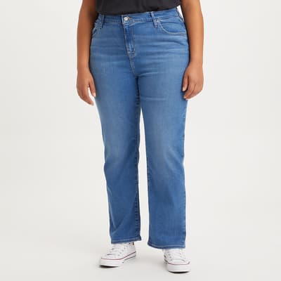 Mid Blue 724™ Straight Leg Stretch Jeans