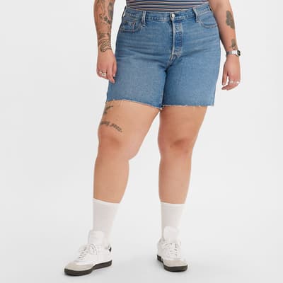 Blue 501® Slim Fit Denim Shorts