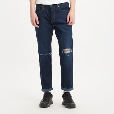 Indigo 502™ Distressed Slim Stretch Jeans