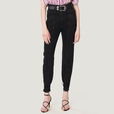 Black High Waist Boucry Jeans